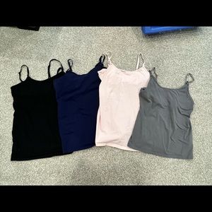 Motherhood Maternity nursing tanks lot medium